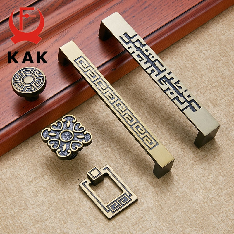 KAK Koru Bronze Door Cabinet Handle Drawer Knobs  Pull - KiwisLove