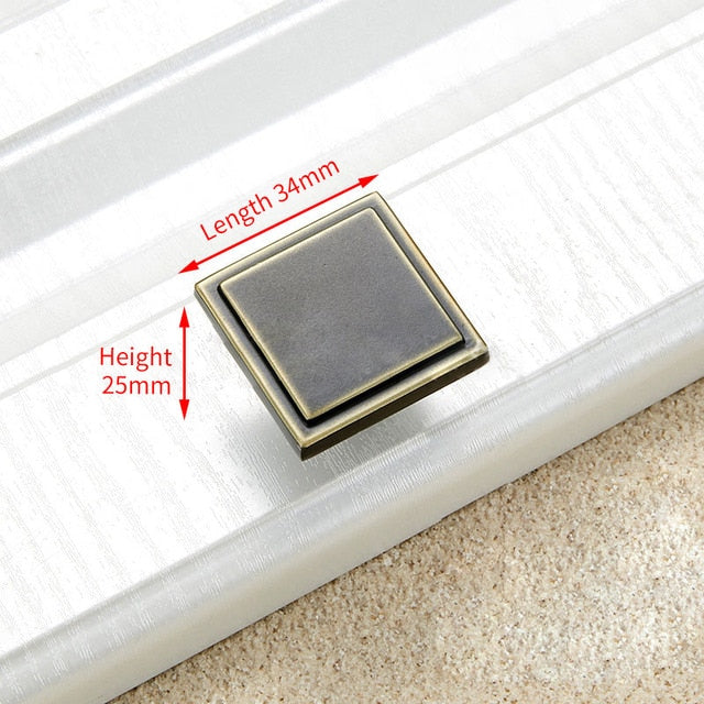 KAK Vintage Black Bronze Cabinet Handle Drawer Knobs  Door Pull - KiwisLove