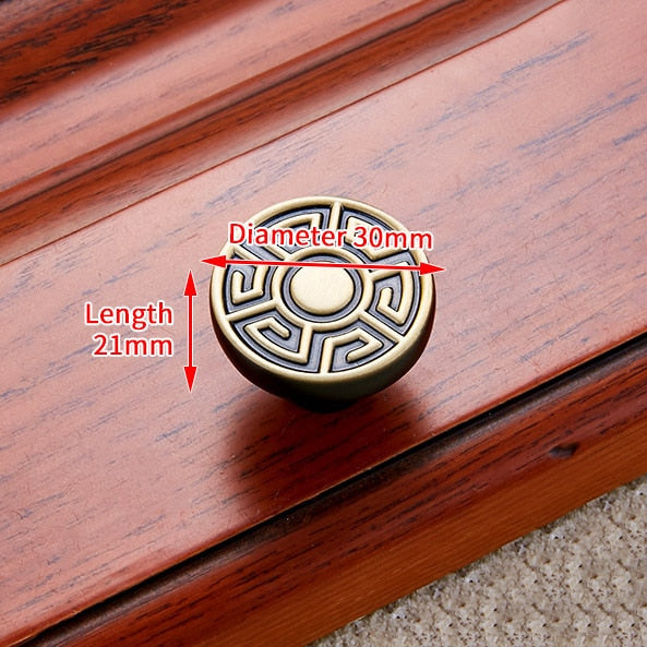 KAK Koru Bronze Door Cabinet Handle Drawer Knobs  Pull - KiwisLove