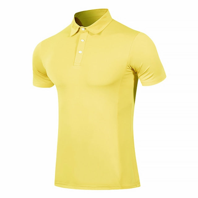 Golf Wear High Quality Business Golf Shirt Men's T-shirt Sportswear Top Golf Shirt Feather Jersey Fitness Wear - KiwisLove