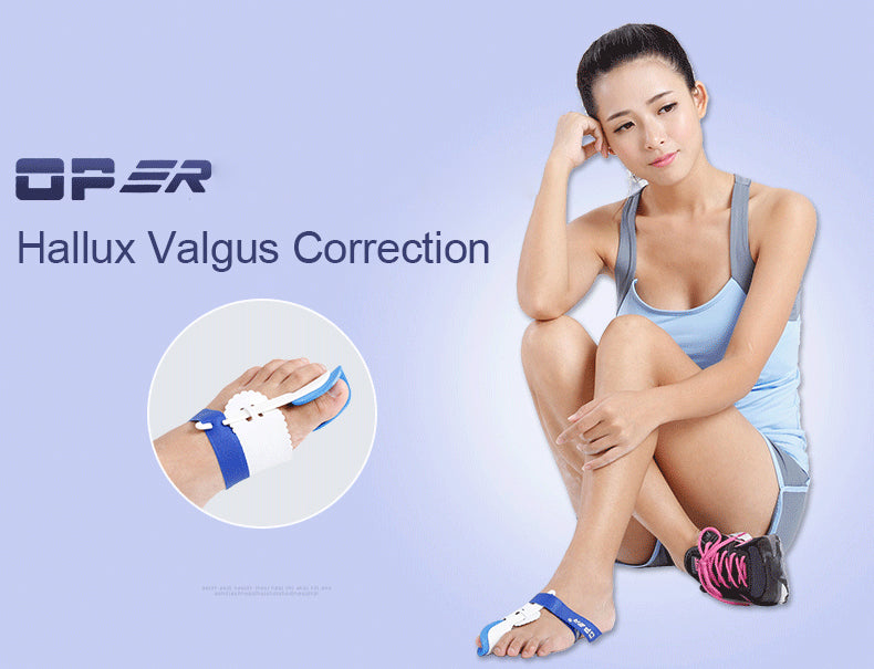 OPER 2Pcs Forefoot Bunion Hallux Valgus Orthopedic Braces Toe Thumb Postural - KiwisLove