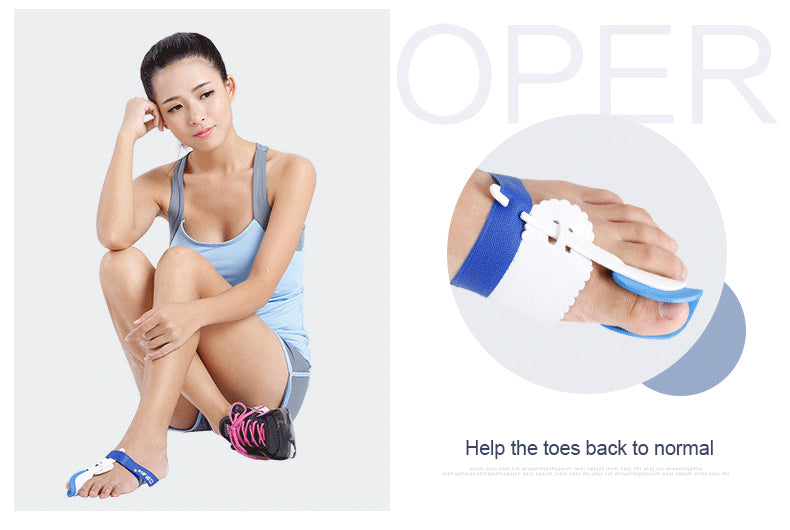 OPER 2Pcs Forefoot Bunion Hallux Valgus Orthopedic Braces Toe Thumb Postural - KiwisLove