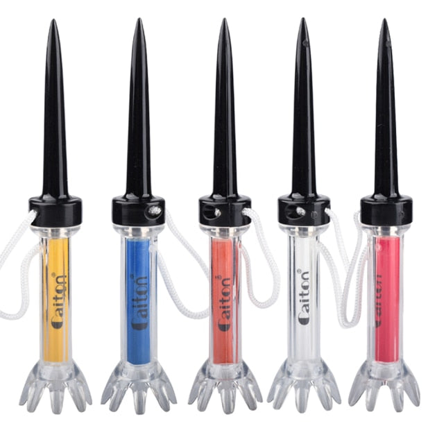 5Pcs Golf Training Ball Tee Magnetic Step Down Golf Ball Holder Tees - KiwisLove