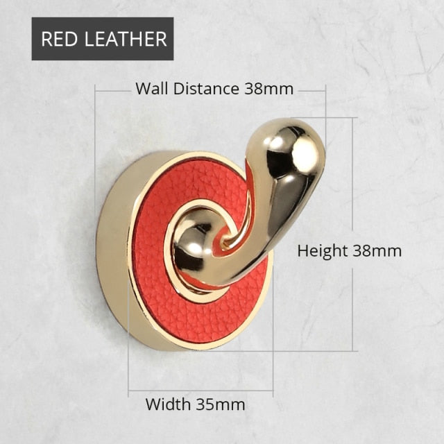 Zinc Alloy Gold Black Clothes Hook Hangers Wall Hook - KiwisLove