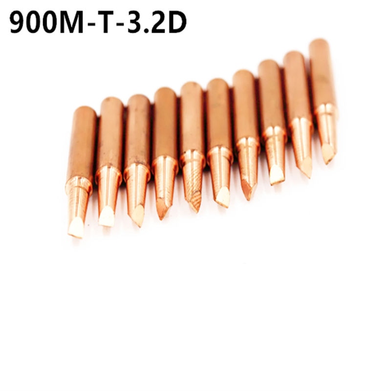 15 modles Lead-free 900M T Series Pure Copper Soldering Iron Tip - KiwisLove