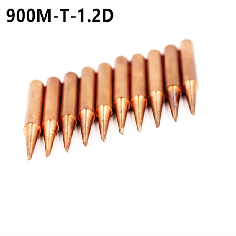 15 modles Lead-free 900M T Series Pure Copper Soldering Iron Tip - KiwisLove
