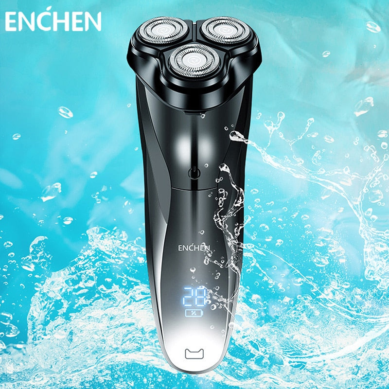 ENCHEN Electric Shaver Men Waterproof Rechargeable Beard Trimmer Razor - KiwisLove