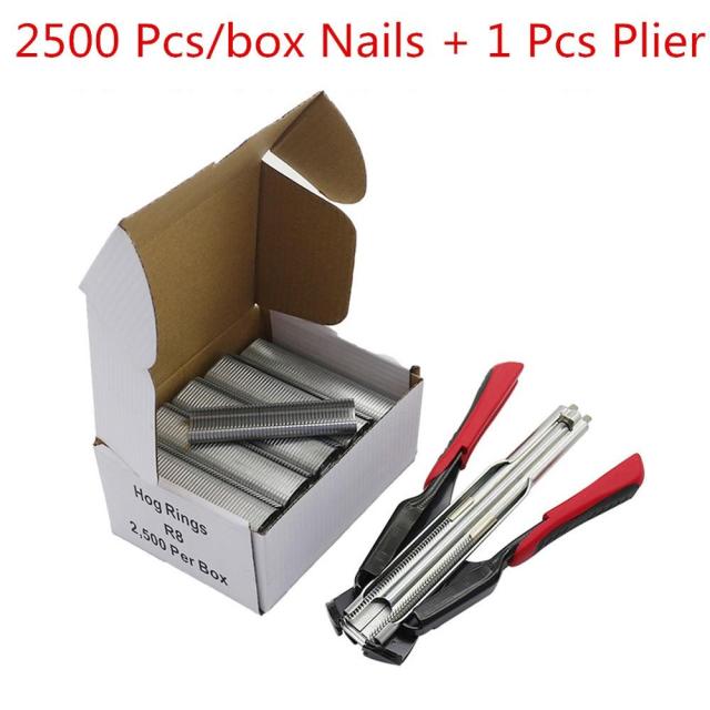 1Pc Assembling Cage Pliers 2500Pcs Fixed Nails - KiwisLove