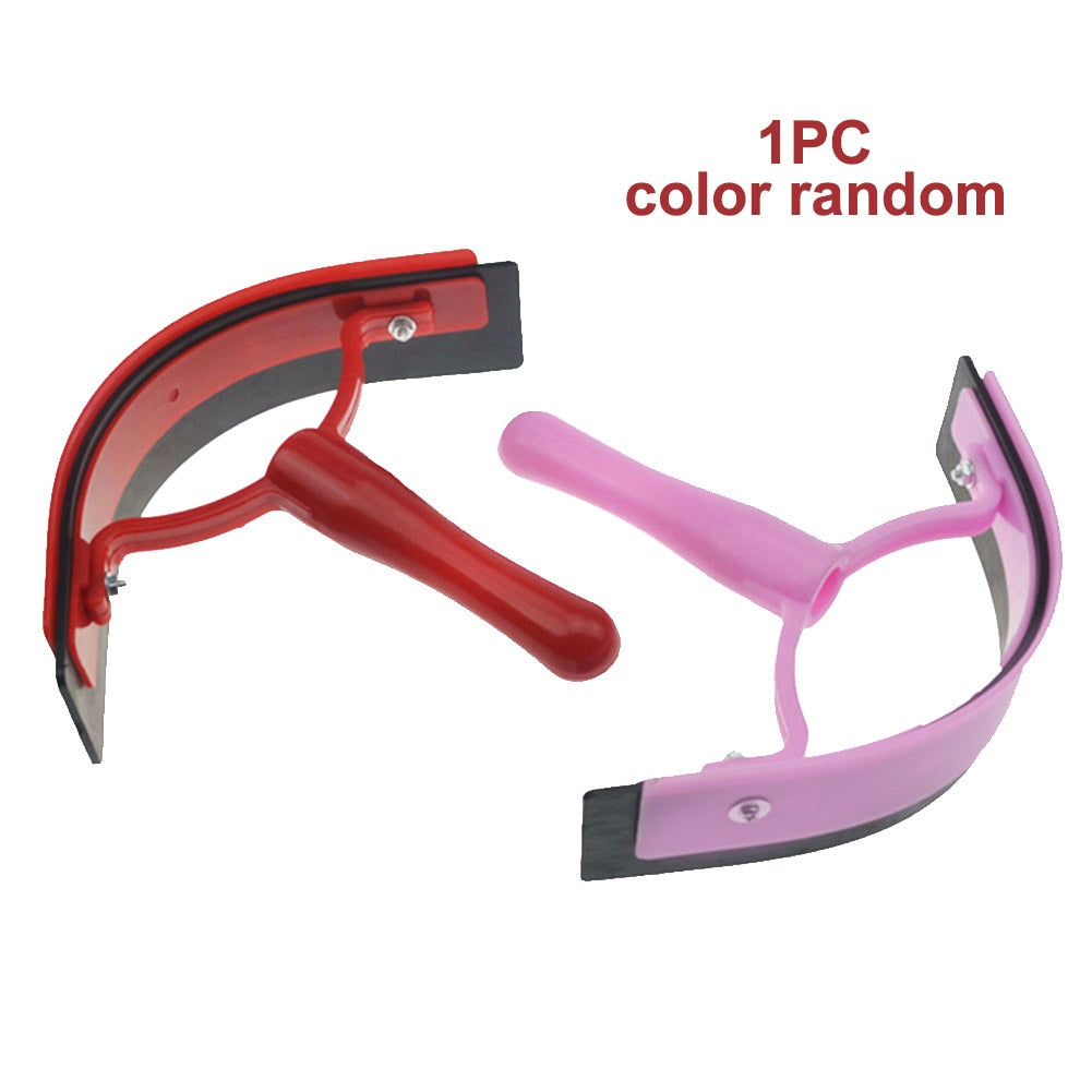 Color Randomly Soft Grip Horse Sweat Scraper Handheld Ergonomic Accessories Cleaning Non Slip Riding Outdoor PP Grooming Tool - KiwisLove