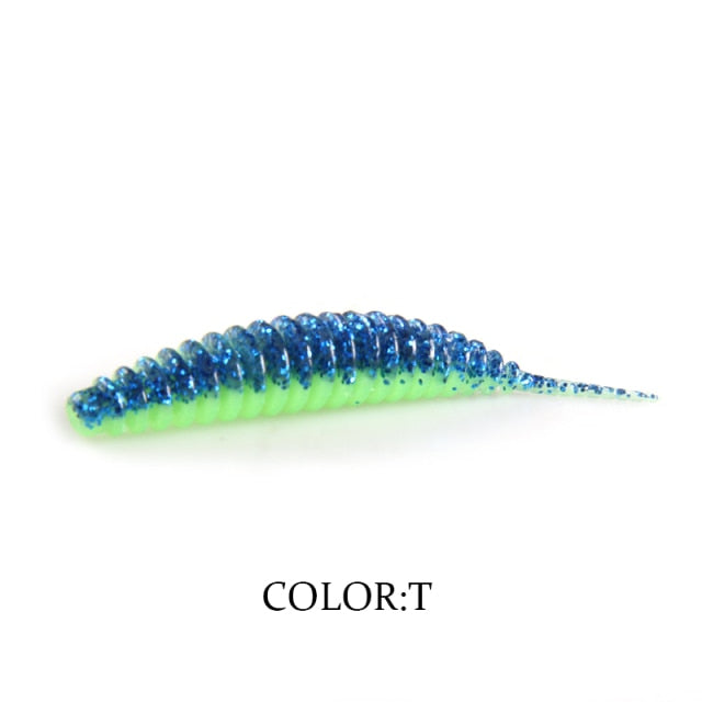 worm bait soft bait Tanta  fishing lures Pesca carp fishing bass lure Isca artificial PVA - KiwisLove