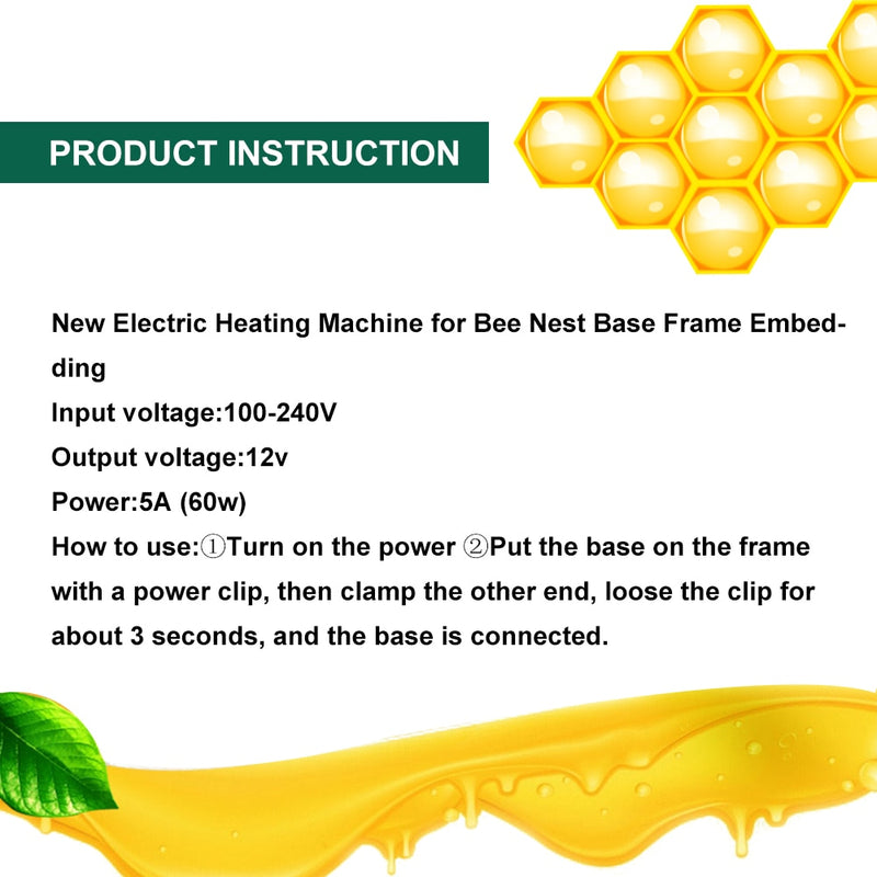 1 pcs Beekeeping Electric Embedder Heating Device 240V - KiwisLove