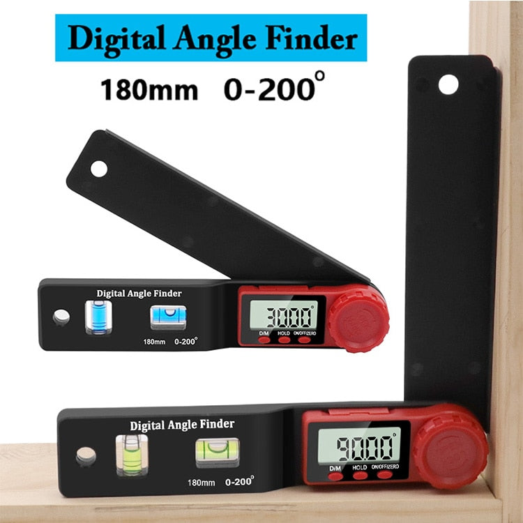 Digital Protractor Angle Finder Inclinometer Level 360 degree - KiwisLove