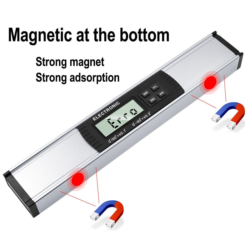 IP54 electronic spirit level digital display spirit level spirit level inclinometer angle ruler inclinometer caliper - KiwisLove