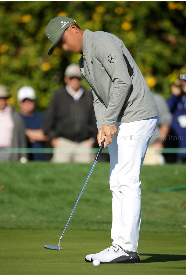 Pgm Waterproof Sneakers Mens Golf Shoes Breathable Non-Slip Rotating Buckle - KiwisLove