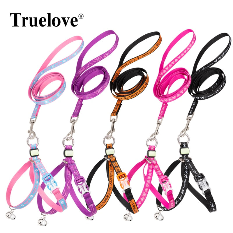 TRUELOVE CAT HANRNESS and LEASH SET TLH3911 - KiwisLove