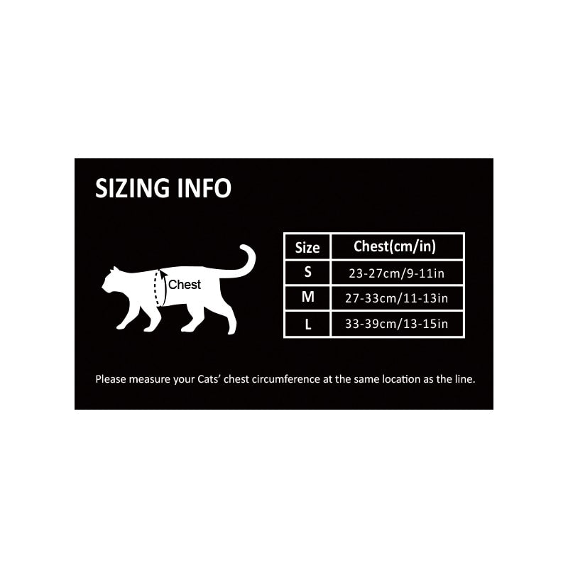 TRUELOVE CAT HANRNESS and LEASH SET TLH3911 - KiwisLove