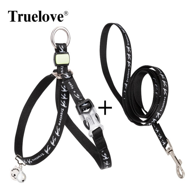 TRUELOVE CAT HANRNESS and LEASH SET TLH3911 - KiwisLove