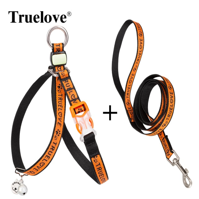 TRUELOVE CAT HANRNESS and LEASH SET TLH3911 - KiwisLove