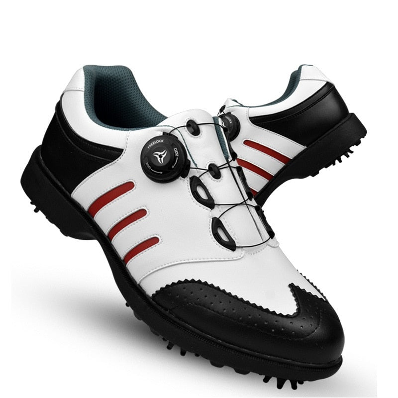 Men Golf Shoes Men Breathable Professional Spikes Non-slip Athletic Sneakers - KiwisLove