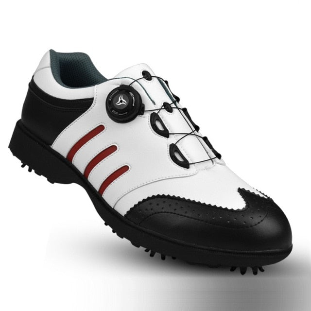 Men Golf Shoes Men Breathable Professional Spikes Non-slip Athletic Sneakers - KiwisLove