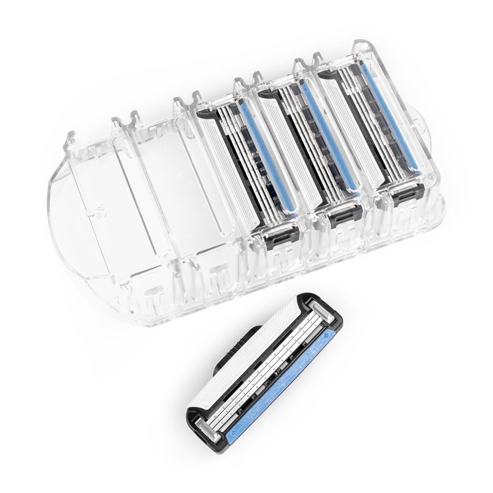 Qshave Black Spider Man Manual Shaving Razor Blade 3 Layer Blade - KiwisLove