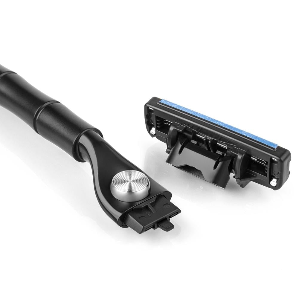 Qshave Black Spider Man Manual Shaving Razor Blade 3 Layer Blade - KiwisLove