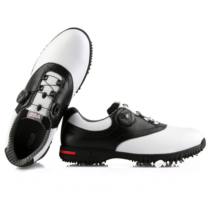 PGM Men Golf Shoes Waterproof  Rotating Buckles Anti-slip Sneakers - KiwisLove