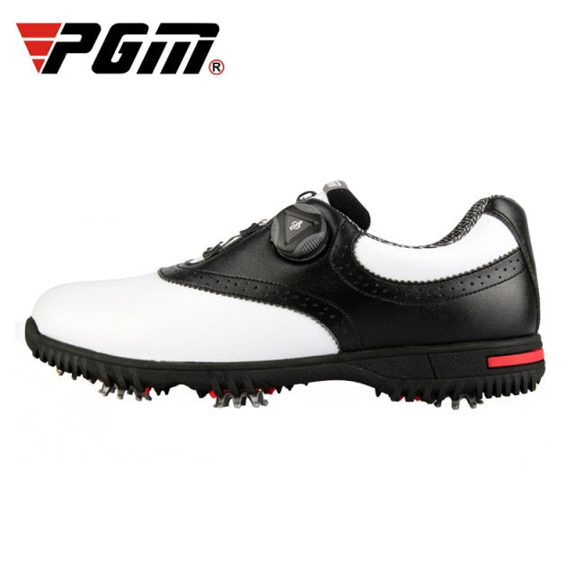 PGM Men Golf Shoes Waterproof  Rotating Buckles Anti-slip Sneakers - KiwisLove