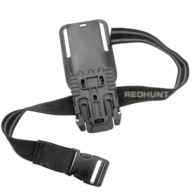Safa Tactical Thigh Strap Quick Locking System Gun Accessories Tactical Drop Leg Elastic Band Strap with QLS 19 22 - KiwisLove