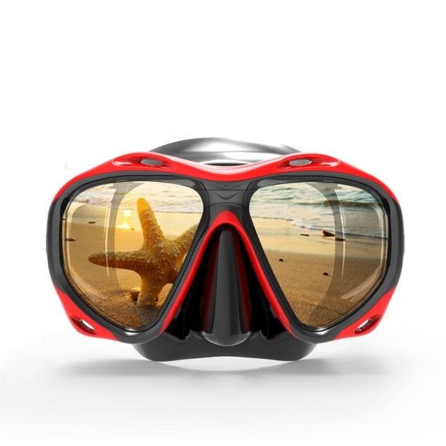Copozz Professional Skuba Diving Mask Goggles Watersports Snorkel - KiwisLove