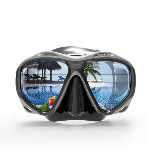 Copozz Professional Skuba Diving Mask Goggles Watersports Snorkel - KiwisLove