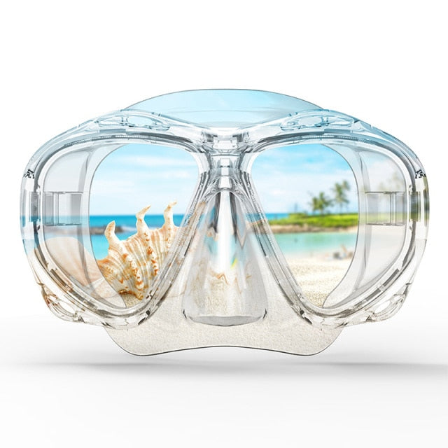 Copozz Professional Skuba Diving Mask Goggles Watersports Snorkel - KiwisLove