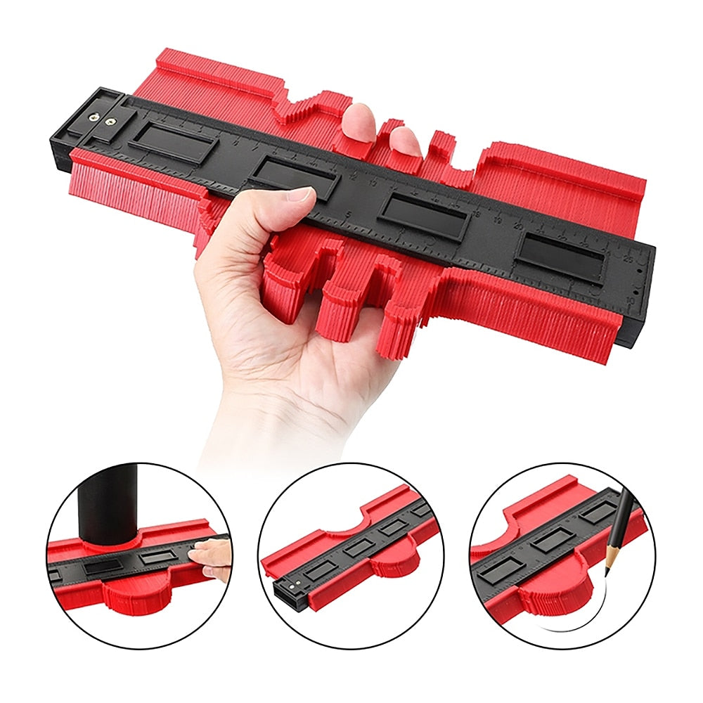 Contours Gauge Arc Ruler Plastic Gauge Contour - KiwisLove