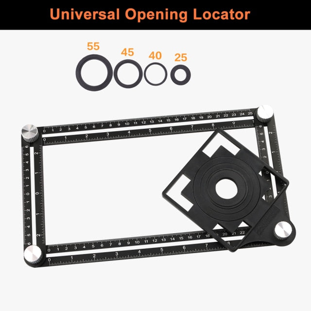 New Multifuntion  Locator   Angle Measuring Fold Ruler - KiwisLove