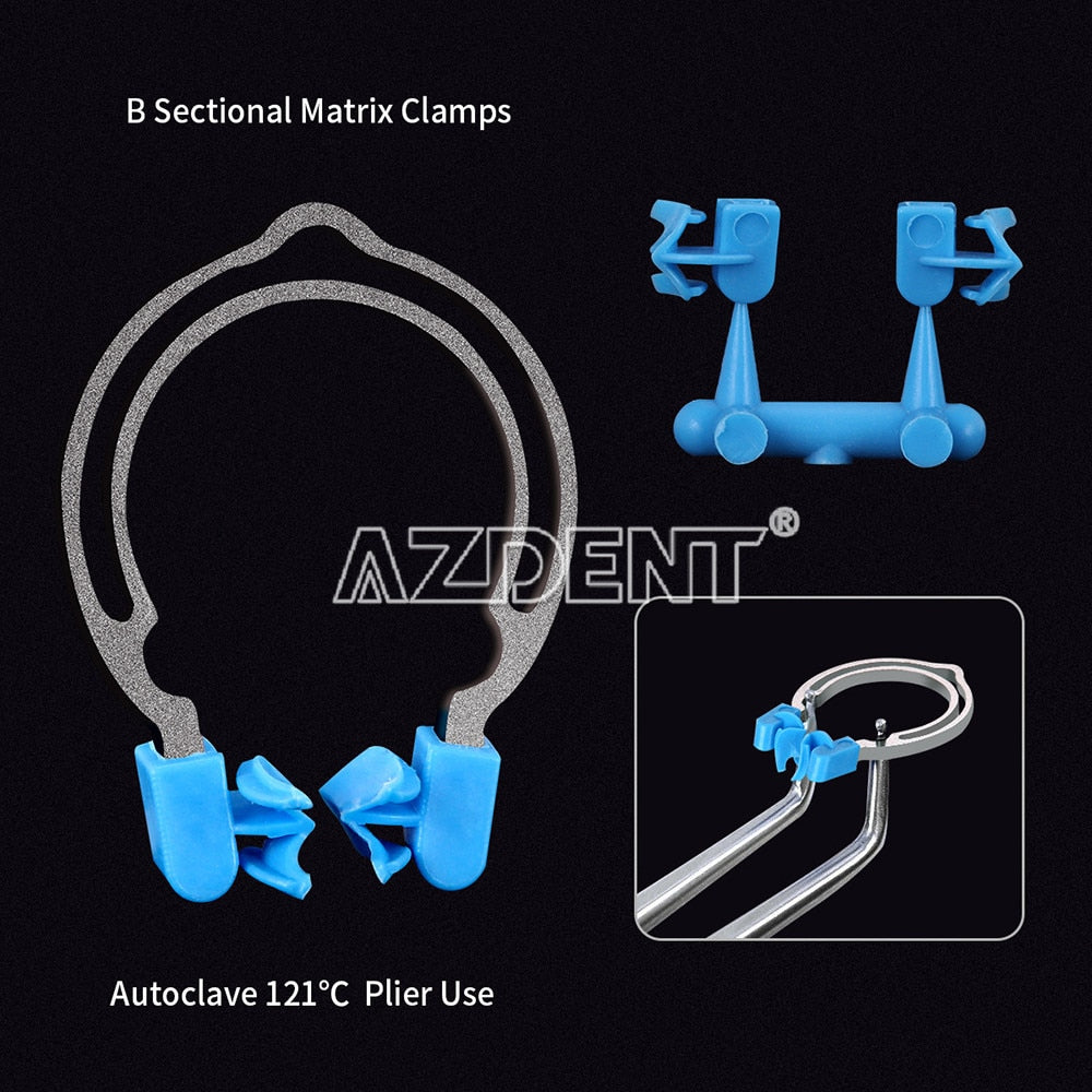 Azdent Dental Sectional Contoured Metal Spring Clip - KiwisLove