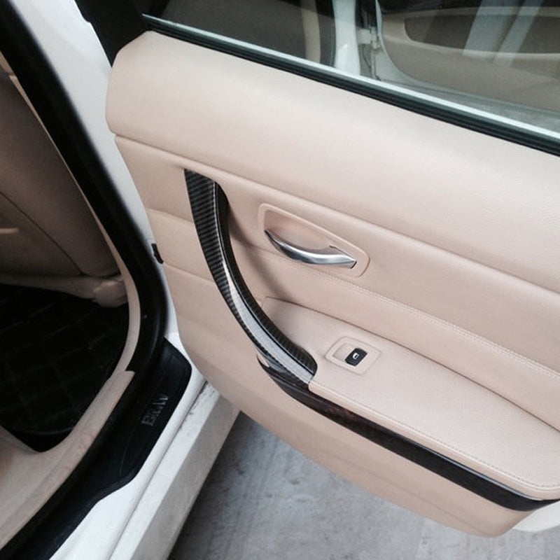 LHD RHD Beige Black Gray Interior Door Pull Handle Set Replacement For BMW 3 Series E90 E91 E92 316 318 320 325 328i 2004-2012 - KiwisLove