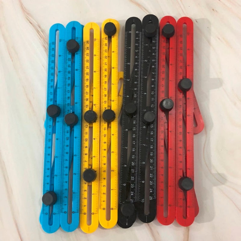 Angle Ruler Measuring Protractor  Activity Four-fold Ruler - KiwisLove