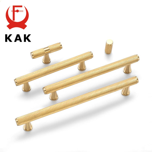 Brass Cabinet Handles Luxury Gold Furniture Handles - KiwisLove