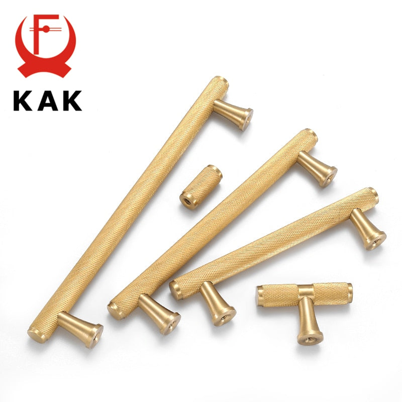 Brass Cabinet Handles Luxury Gold Furniture Handles - KiwisLove