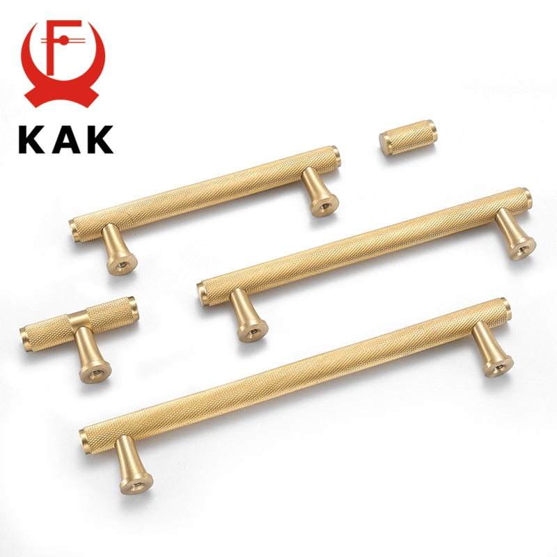 Brass Cabinet Handles Luxury Gold Furniture Handles - KiwisLove