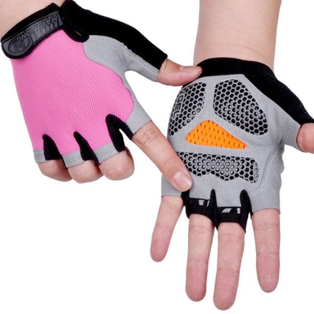 Cycling Anti-slip Anti-sweat  Half Finger Gloves Breathable - KiwisLove