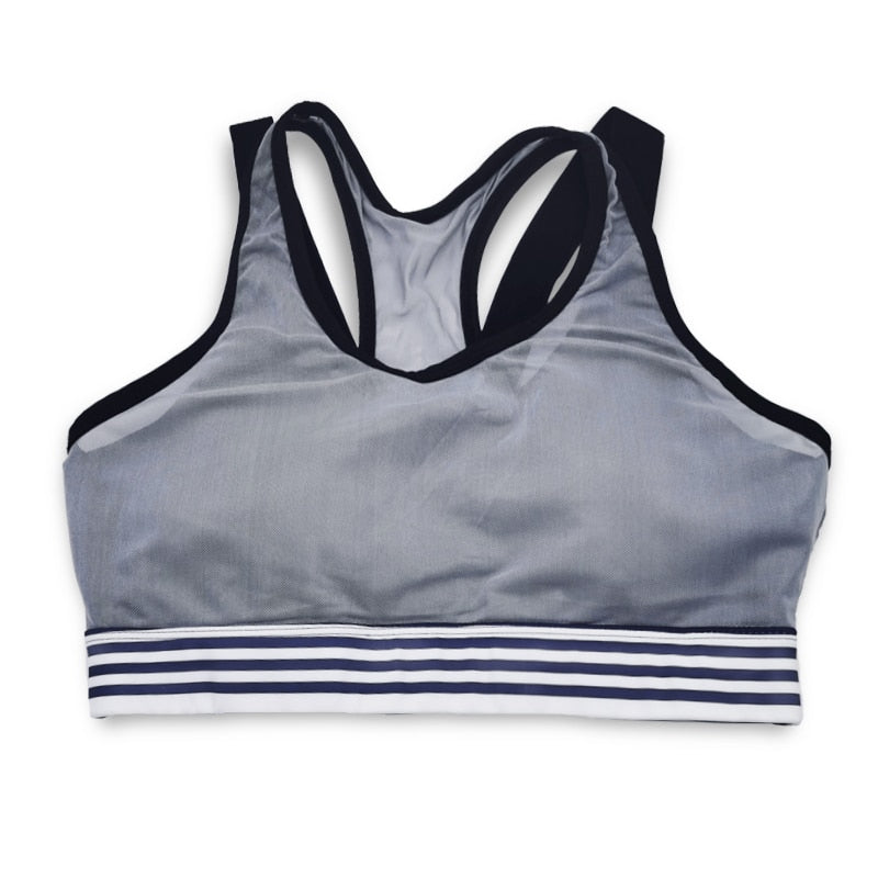 Women Fitness Yoga Sets Padded Bras Top Leggings Gym Wear Runnning Clothing - KiwisLove