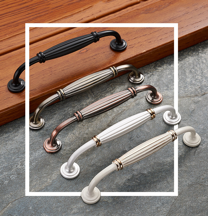 European Style Solid Zinc Alloy Cabinet Handles - KiwisLove
