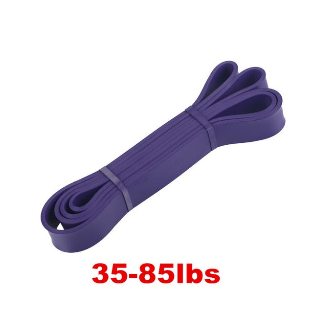 gym Rubber Resistance Bands Yoga Band Elastic Loop Crossfit Pilates Fitness Expander Pull up Strength Unisex Exercise Equipment - KiwisLove