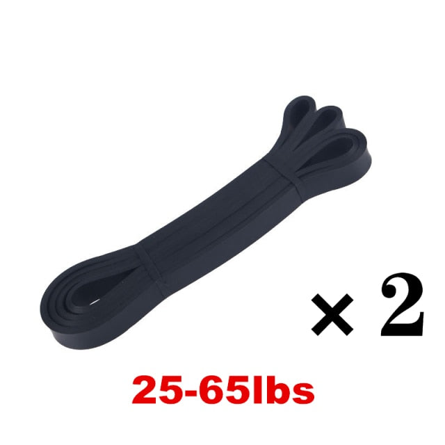 gym Rubber Resistance Bands Yoga Band Elastic Loop Crossfit Pilates Fitness Expander Pull up Strength Unisex Exercise Equipment - KiwisLove