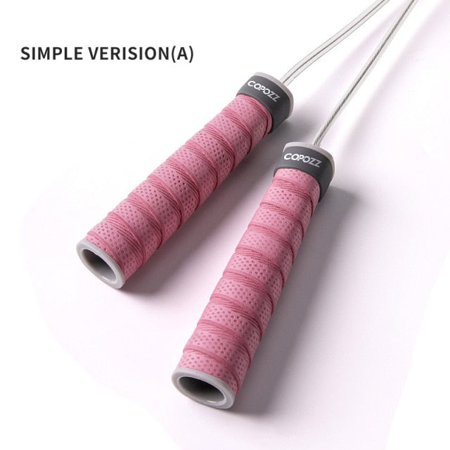 Adjustable Crossfit Jump Rope Skip Speed Weighted Jump Ropes - KiwisLove