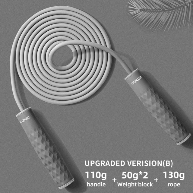 Adjustable Crossfit Jump Rope Skip Speed Weighted Jump Ropes - KiwisLove