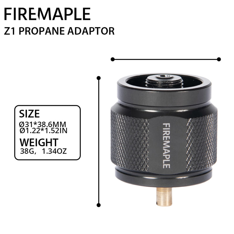 Fire Maple Z1 Propane Canister Adaptor Lightweight Aluminum Adapter - KiwisLove