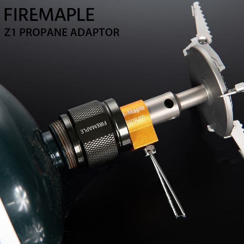Fire Maple Z1 Propane Canister Adaptor Lightweight Aluminum Adapter - KiwisLove