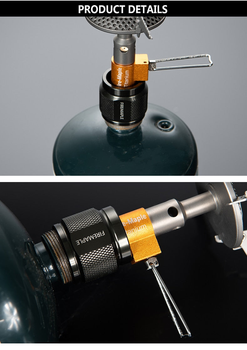 Fire Maple Z1 Propane Canister Adaptor Lightweight Aluminum Adapter - KiwisLove